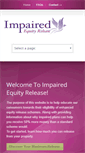 Mobile Screenshot of impairedequityrelease.com